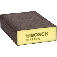 Bosch Professional 2608608226 Esponja Abrasiva Fino- Amarillo- Marron- 68 x 97 x 27 mm